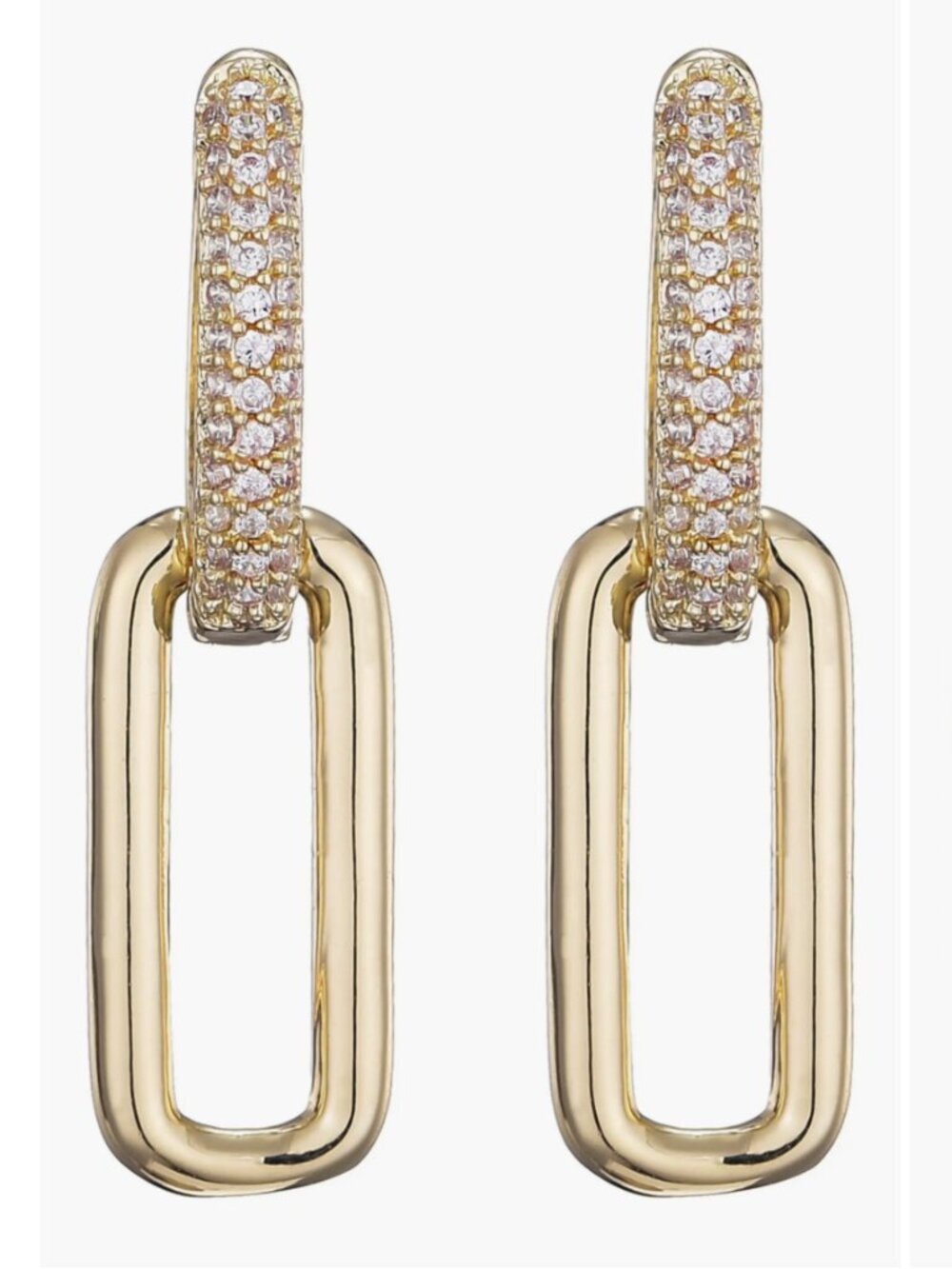 Adornia Crystal Single Drop Earrings